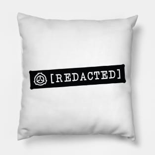 SCP Redacted Pillow