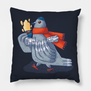 City Pigeon Pillow