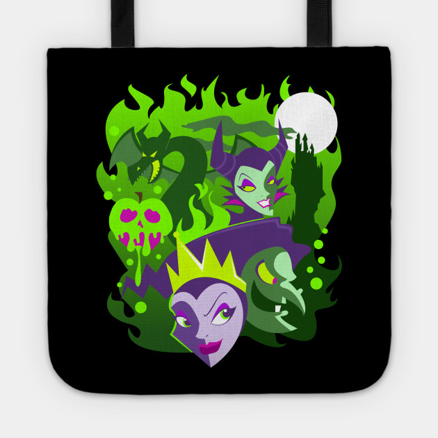disney villains tote bag