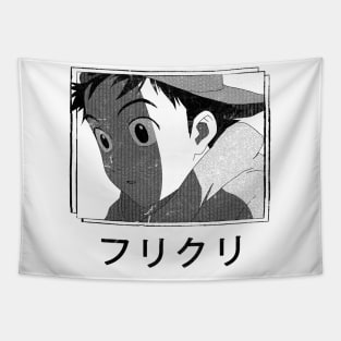 Fooly Cooly (FLCL) --- Vintage Faded Aesthetic Tapestry