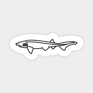 Bluntnose Sixgill Shark Magnet