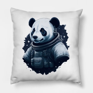 Astronaut Panda 02 Pillow