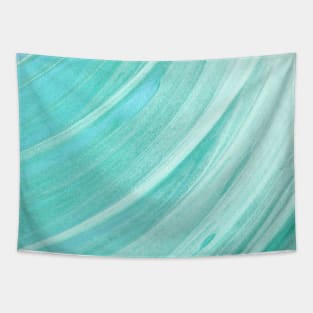 sky blue scaly design Tapestry