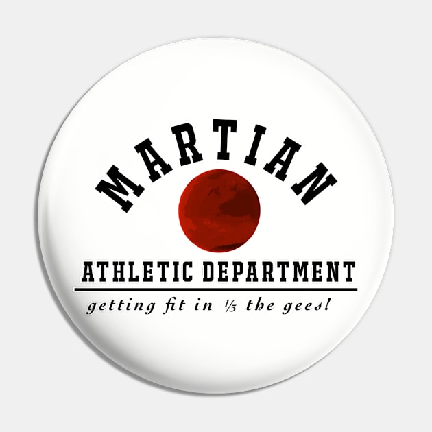 Martian Athletic Department Pin by Sk1d_Rogu3