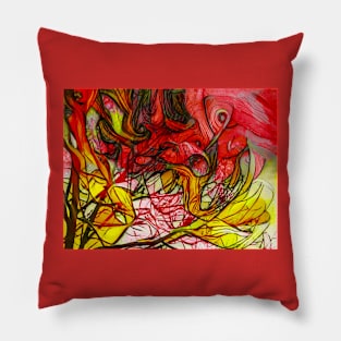 The Burning Bush Encounter Pillow