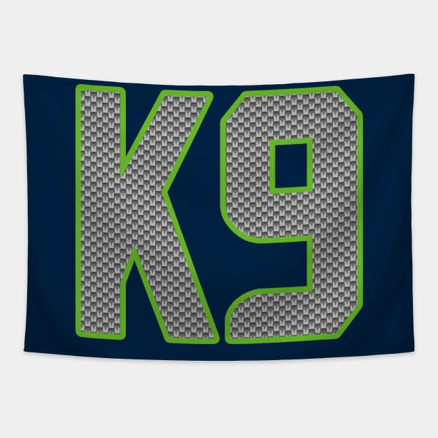Seattle Seahawks Kenneth Walker III K9 by CH3Media Tapestry by CH3Media
