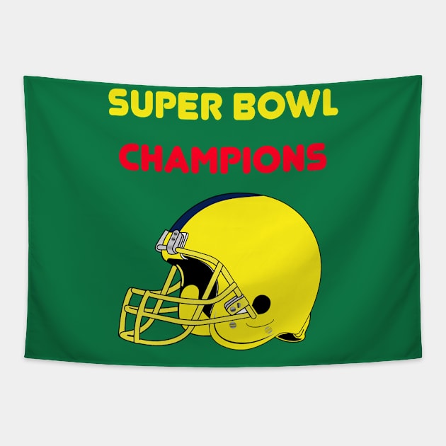 Super Bowl Tapestry by awesomeshirts