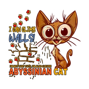 Abyssinian Cat Paws T-Shirt