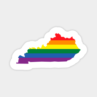 Kentucky state LGBT Pride Magnet