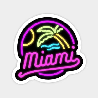 Miami life Magnet
