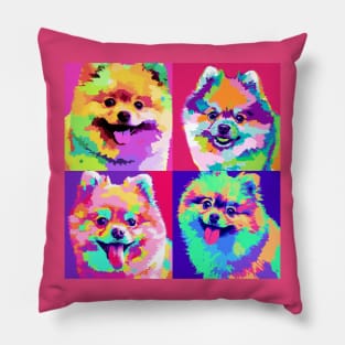 Pomeranian Pop Art - Dog Lover Gifts Pillow