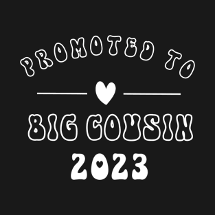 Promoted to Big Cousin Est. 2023 T-Shirt