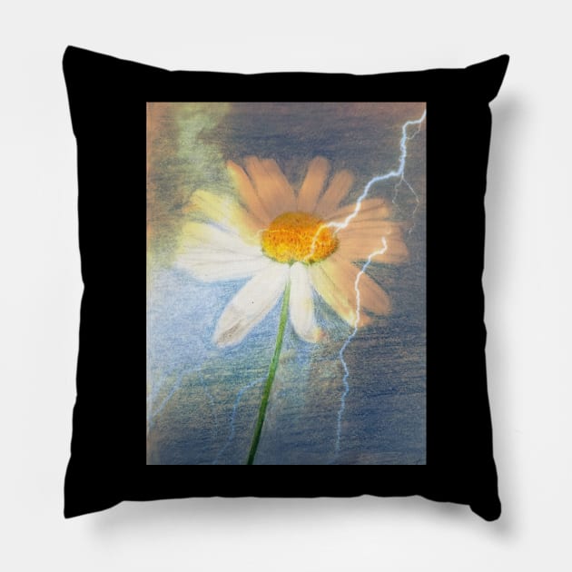 Daisy Pillow by teenamarie23art