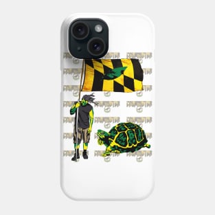 A Man and His Turtle Phone Case