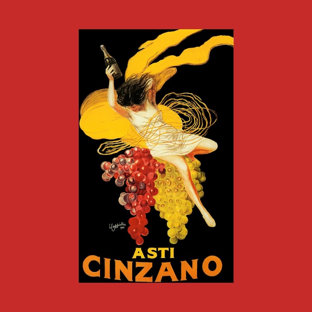 Vintage Asti Cinzano Advertisement for Italian Vermouth by xposedbydesign