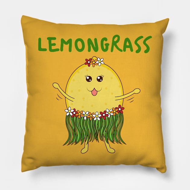 Lemongrass Pillow by chyneyee