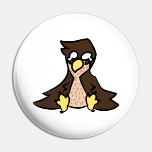 Falcon bird sit Pin