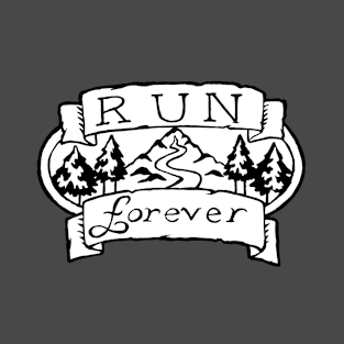 Run Forever Landscape T-Shirt