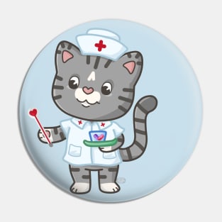 Nurse Kitty Pin