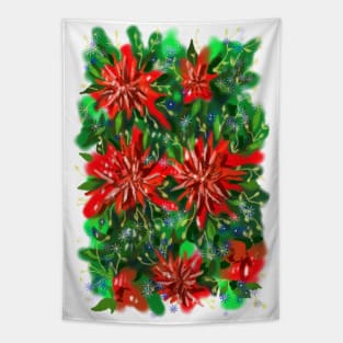 Red flowers Tapestry