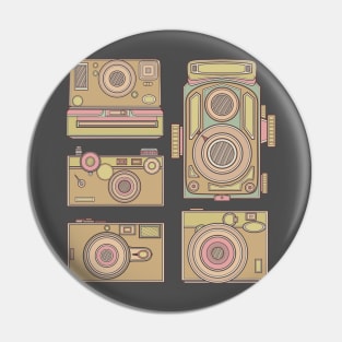 Bright Classic Camera Pin