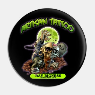 Ray Bigness - Artisan Tattoo - Color Pin