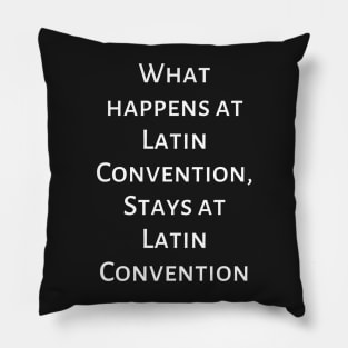 Latin Convention Pillow