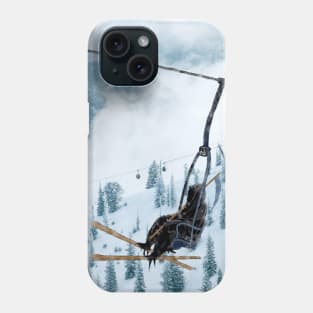 Death on the Mountain Phone Case