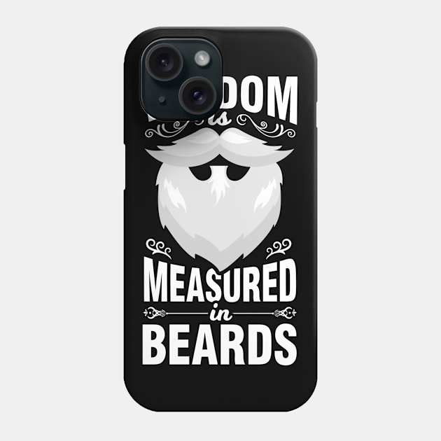 Beard Wisdom Wise Beard Growth Full Beard Phone Case by Tobias Store