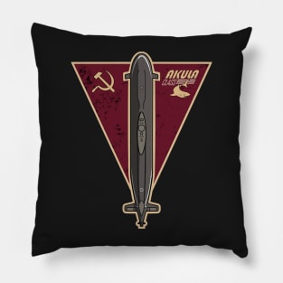 Soviet Submarine - Akula Class Pillow