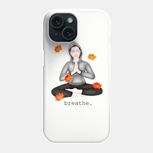 fall. breathe Phone Case