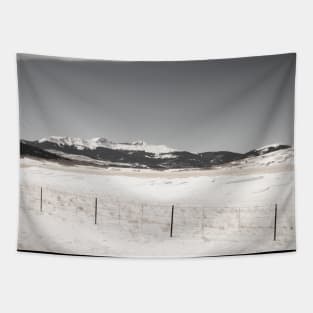 Fairplay Town Colorado Mountains Landscape Photography V3 Tapestry