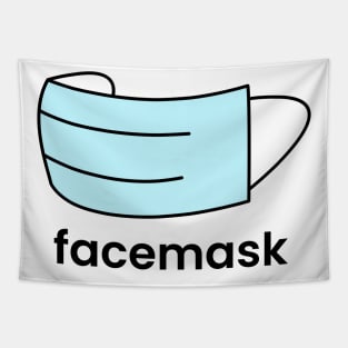 Facemask Tapestry