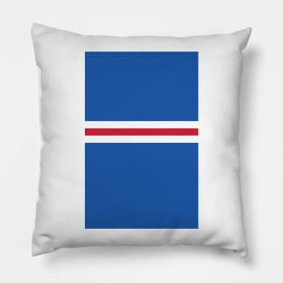 Glasgow Rangers Colours Bar Design Pillow