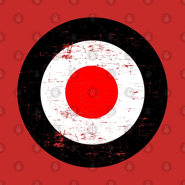 Mod target roundel black red by Lefteris