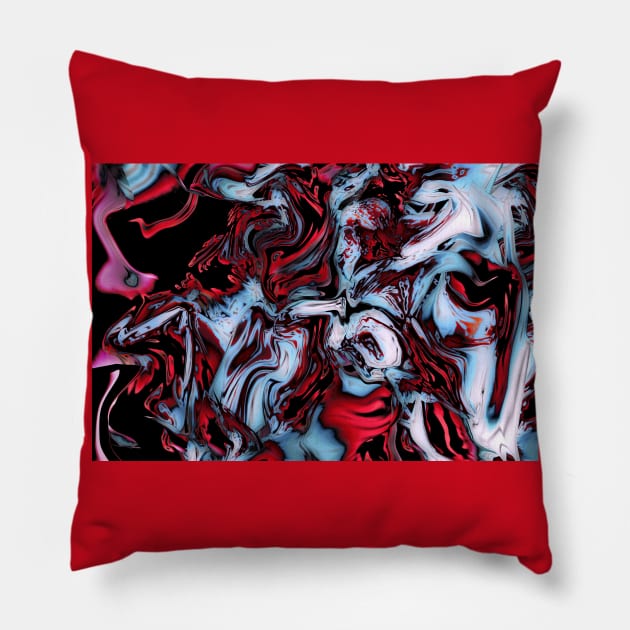 water and fire Pillow by mavicfe