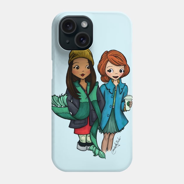 Fall Friends Phone Case by LunarFox