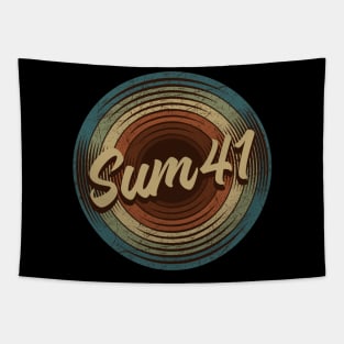 Sum 41 Vintage Vinyl Tapestry