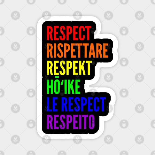 Respect Magnet by opippi