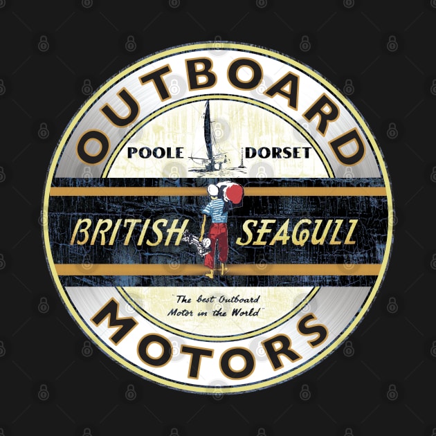 British Seagull Outboard Motors England by Midcenturydave