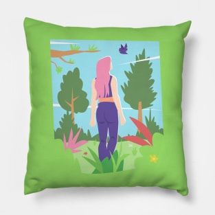 Nature Girl Pillow