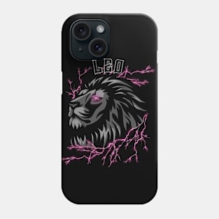 Lightning Leo (pink) Phone Case