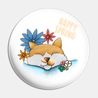 Happy spring Pin