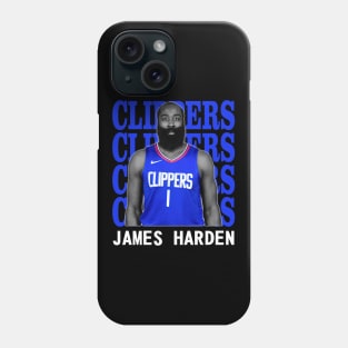 Los Angeles Clippers James Harden 1 Phone Case