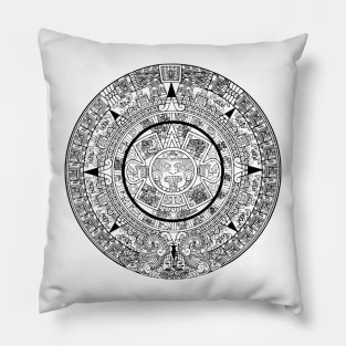 Aztec Calendar Pillow