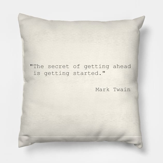Famous Quotes Collection 1 Pillow by ALifeSavored