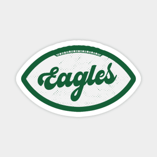 Retro Eagles Football Magnet