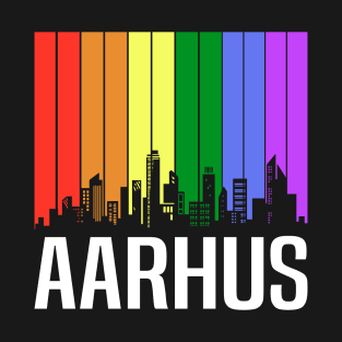 The Love For My City Aarhus Great Gift For Everyone Who Likes This Place. T-Shirt