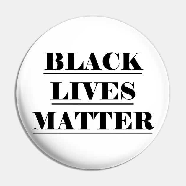 Black lives matter Pin by hedehede