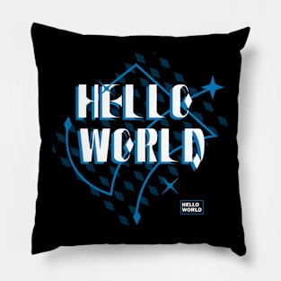 Hello World 02 Pillow